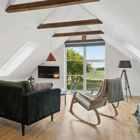 Lovely In With House A Panoramic View Farsø